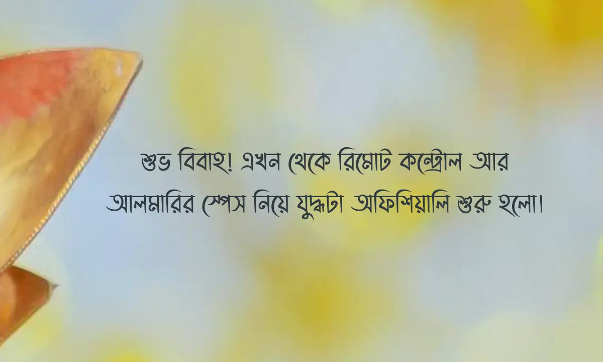 বিয়ে নিয়ে স্ট্যাটাস