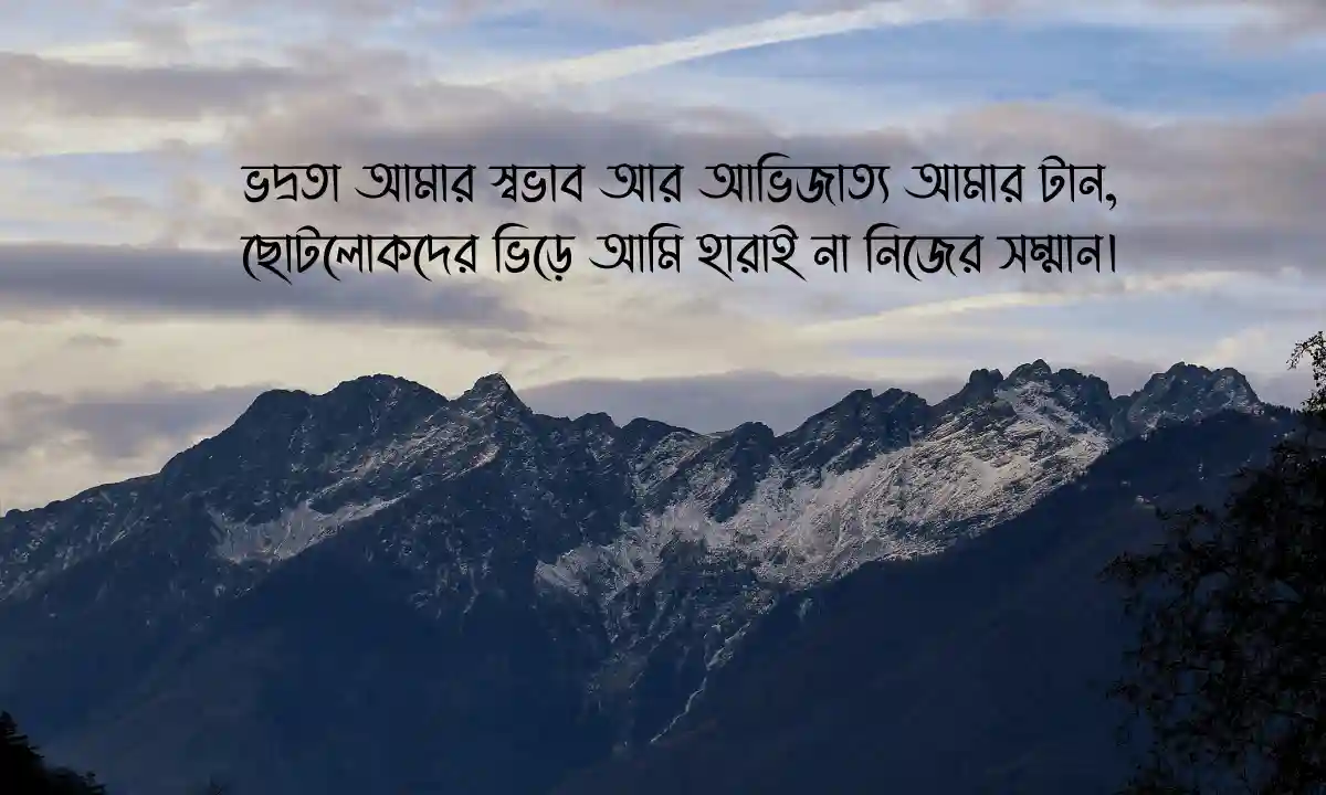 অ্যাটিটিউড ক্যাপশন 2026