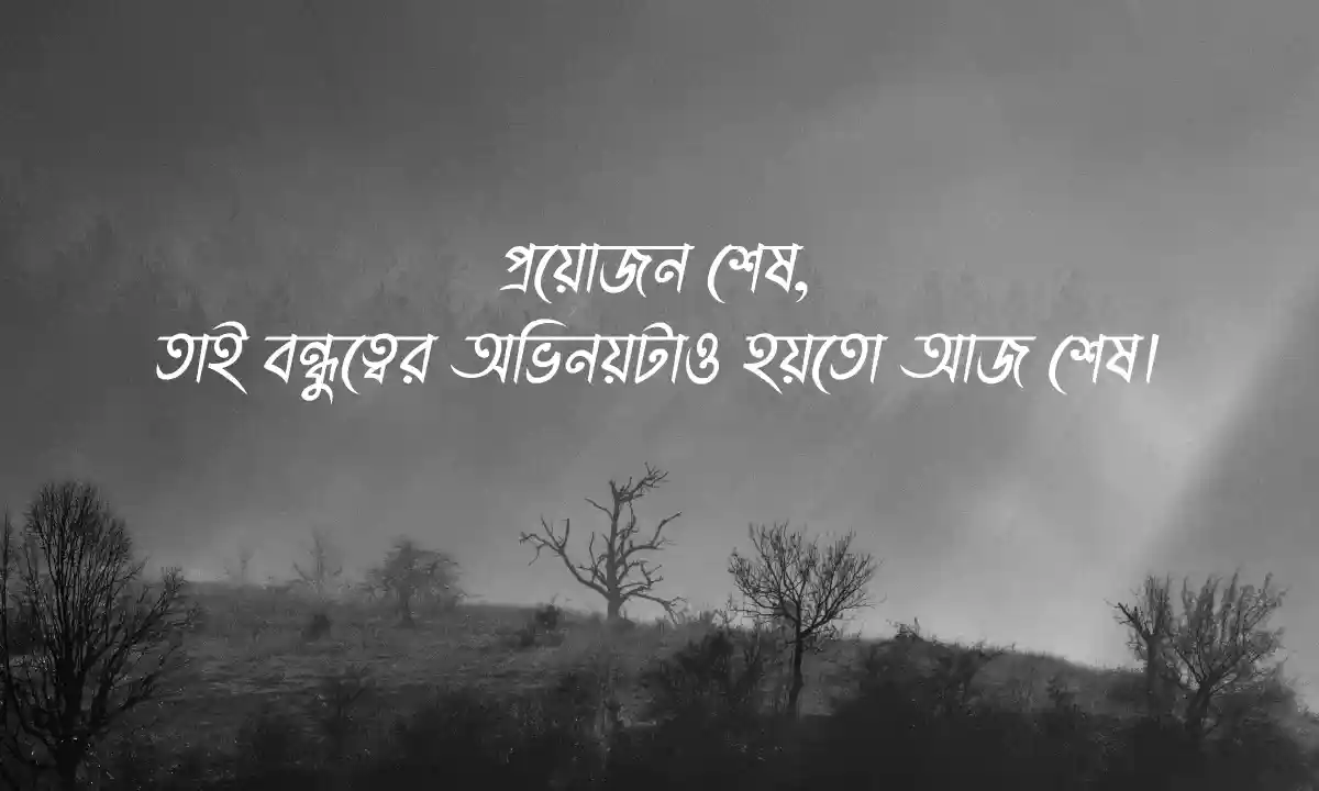 বন্ধু নিয়ে কষ্টের স্ট্যাটাস 2026 সেরা কালেকশন