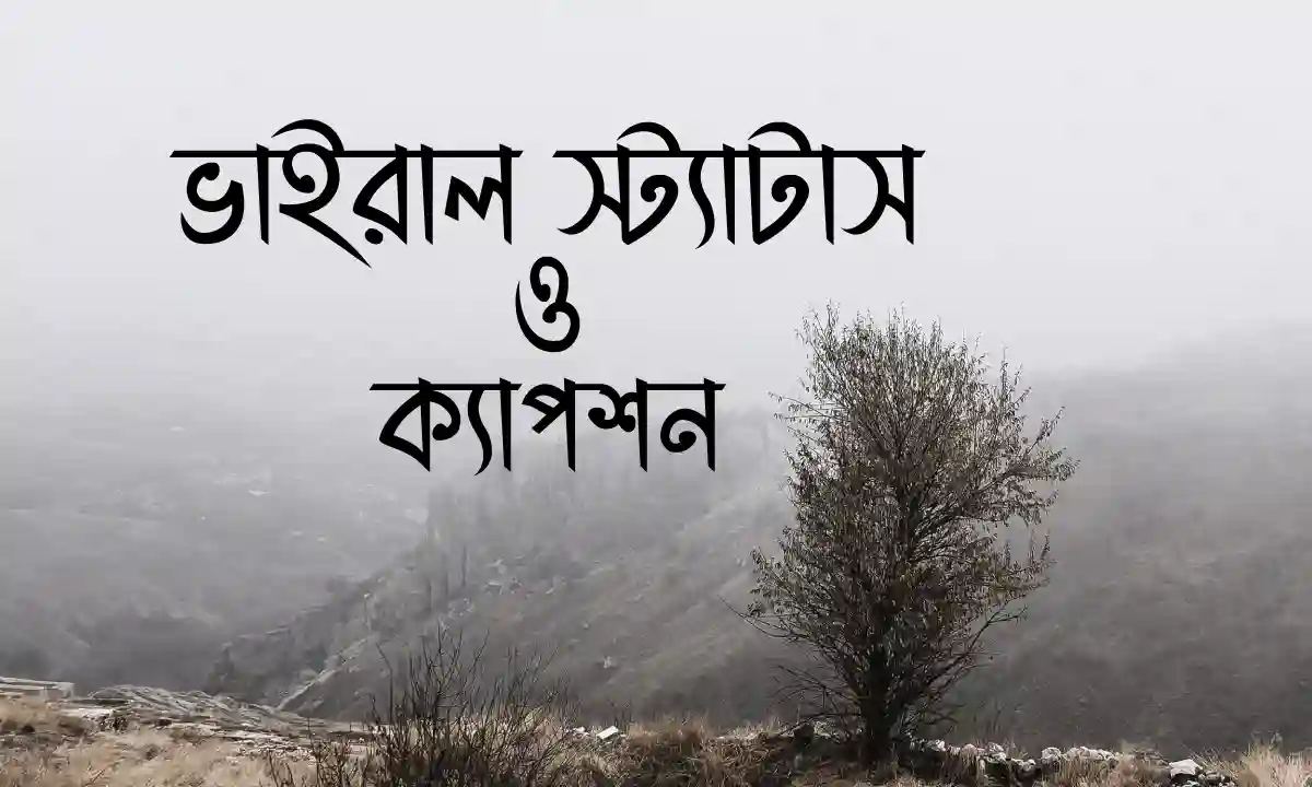 ভাইরাল স্ট্যাটাস ও ক্যাপশন