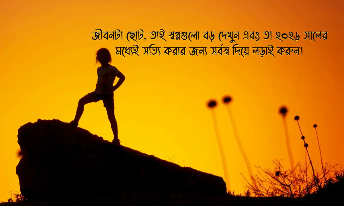 স্বপ্ন পূরণ ও পরিশ্রম নিয়ে সেরা ক্যাপশন 2026 unique