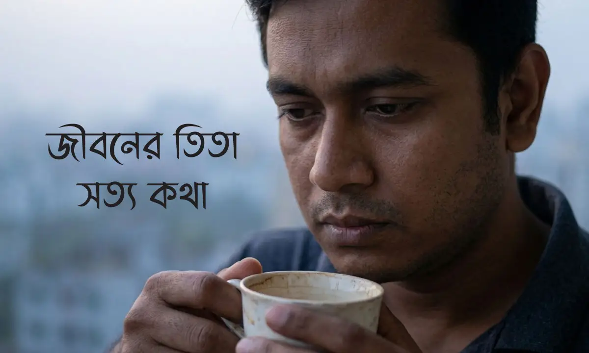 জীবনের তিতা সত্য কথা