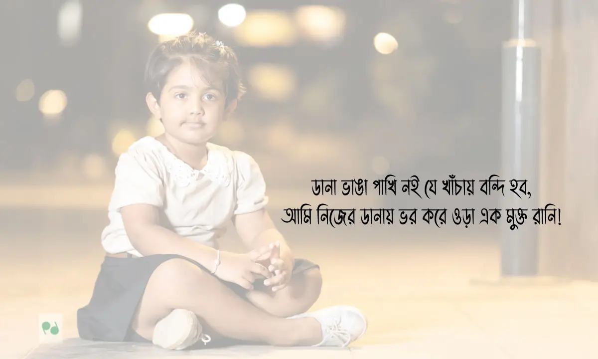 মেয়েদের বাংলা স্ট্যাটাস ও Girls Attitude Caption Bangla