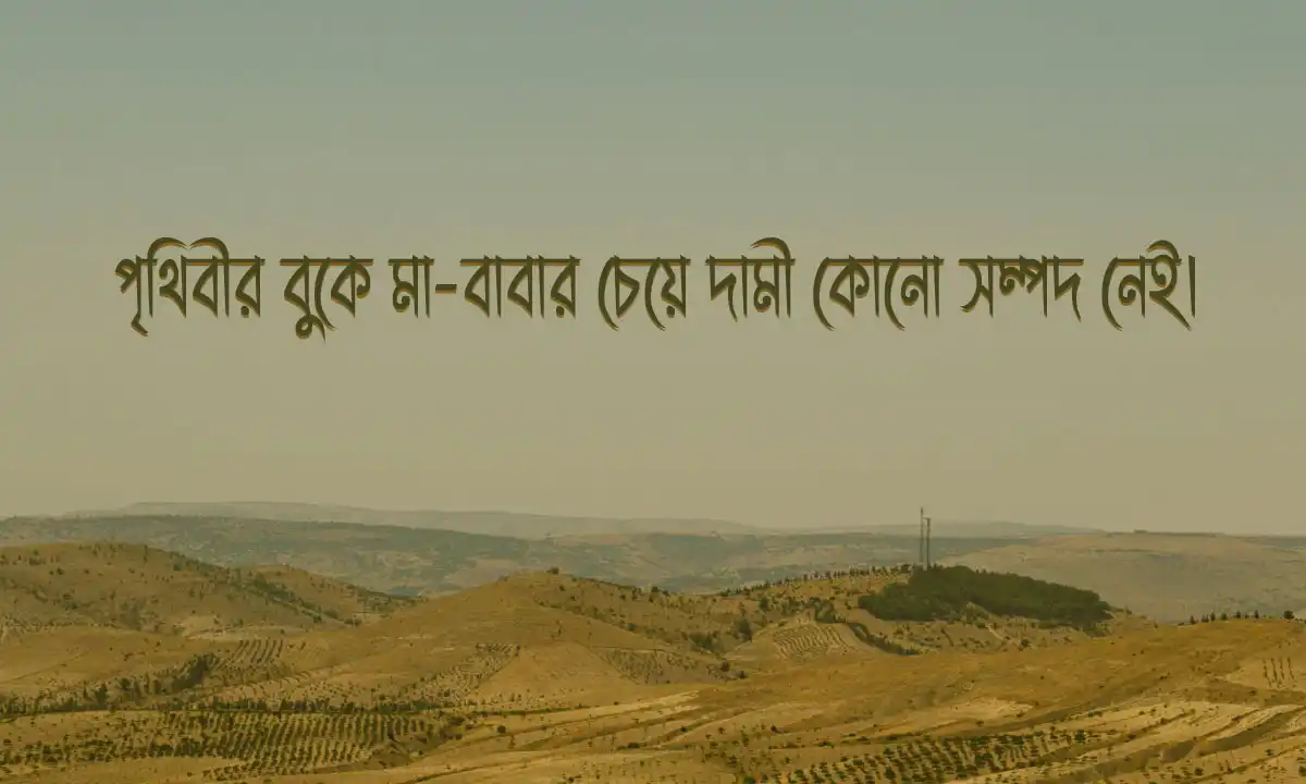মা-বাবাকে নিয়ে Best Emotional Status colletion