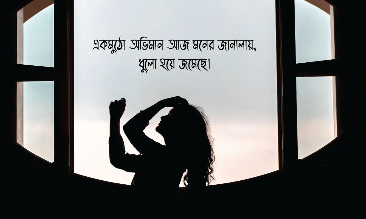 অভিমানী স্ট্যাটাস বাংলা ও অভিমানী স্ট্যাটাস নতুন ২০২৬