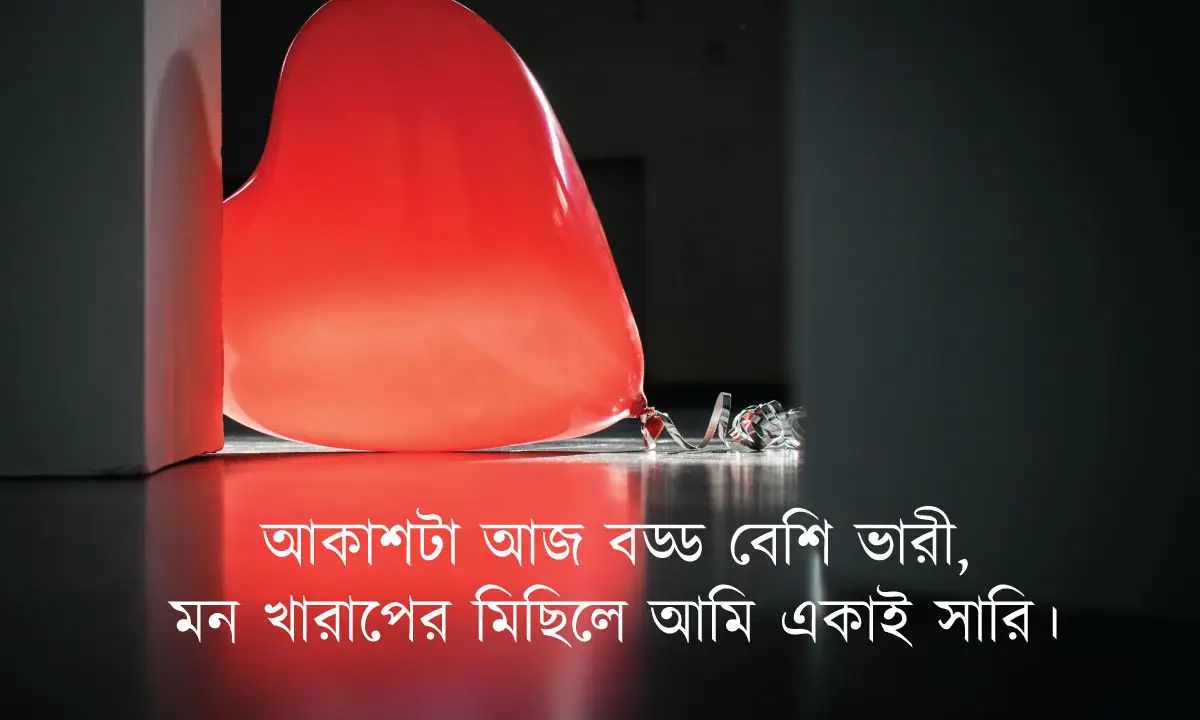 বিচ্ছেদের ক্যাপশন  ও মন খারাপের ক্যাপশন