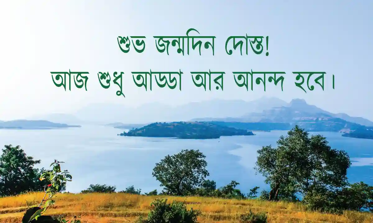 জন্মদিনের শুভেচ্ছা ও স্ট্যাটাস এবং বন্ধুর জন্মদিনের শুভেচ্ছা মেসেজ