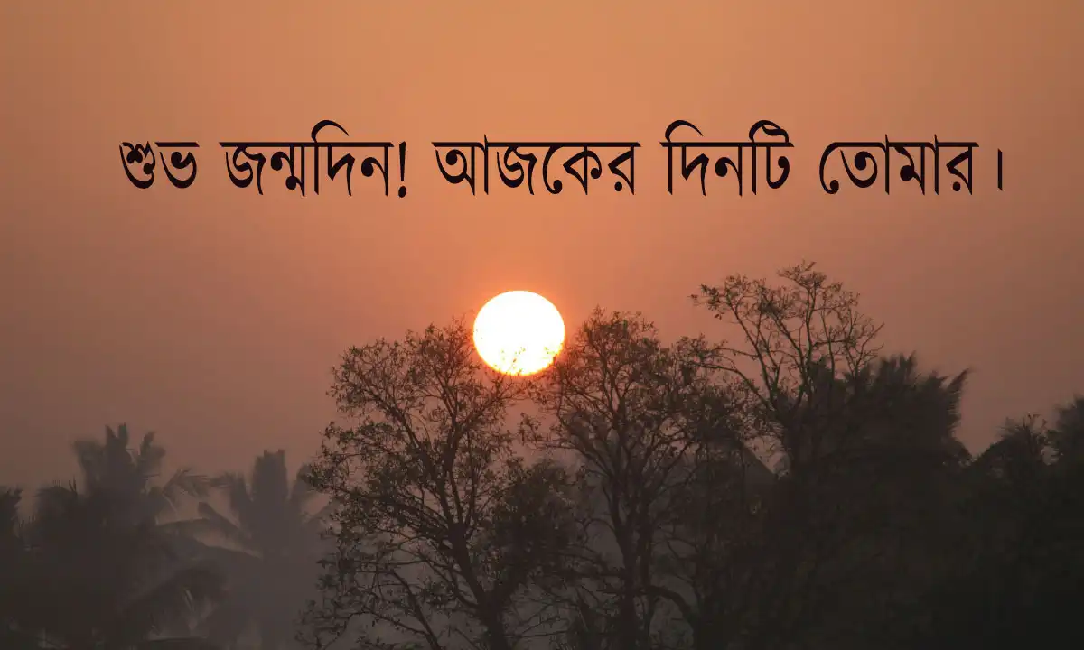 জন্মদিনের শুভেচ্ছা ও স্ট্যাটাস এবং জন্মদিনের ছোট ক্যাপশন