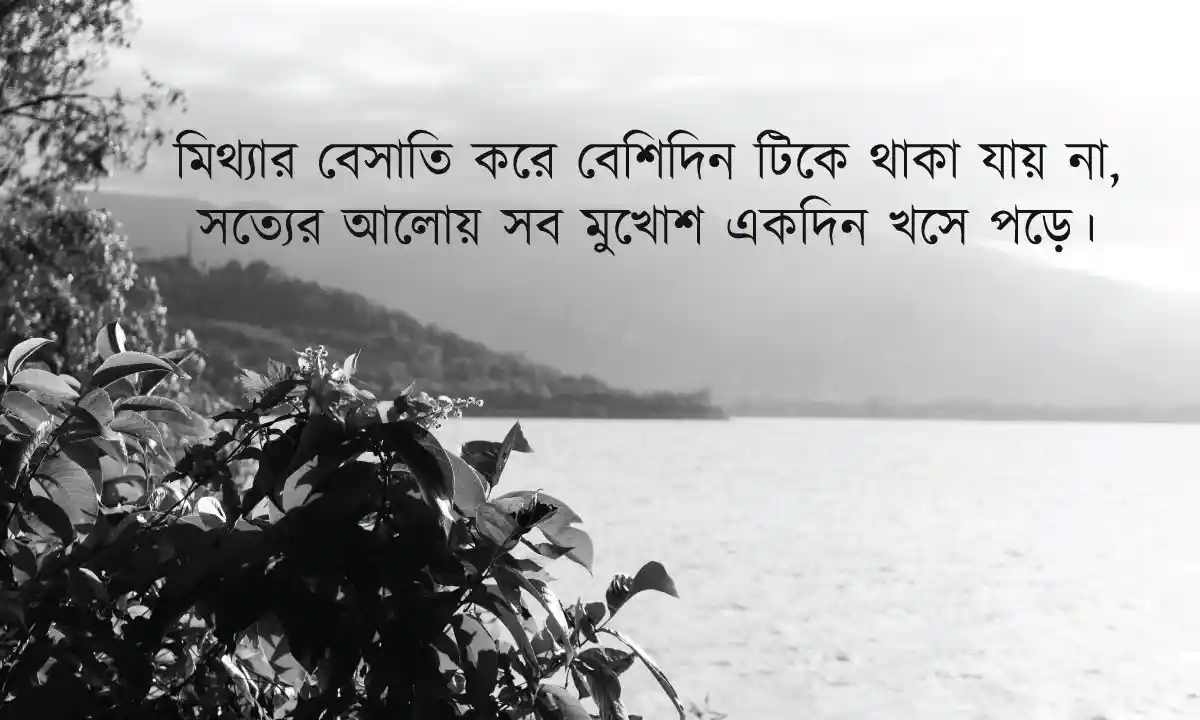 মিথ্যাবাদী নিয়ে ক্যাপশন ২০২৬