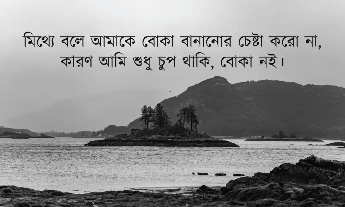 মিথ্যাবাদী নিয়ে ক্যাপশন ও স্ট্যাটাস