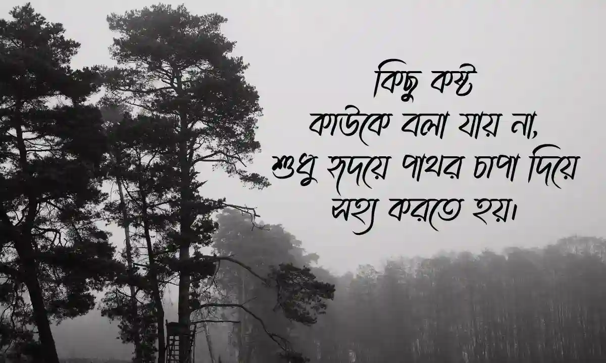 মন খারাপ নিয়ে ক্যাপশন ও ইমোশনাল স্ট্যাটাস