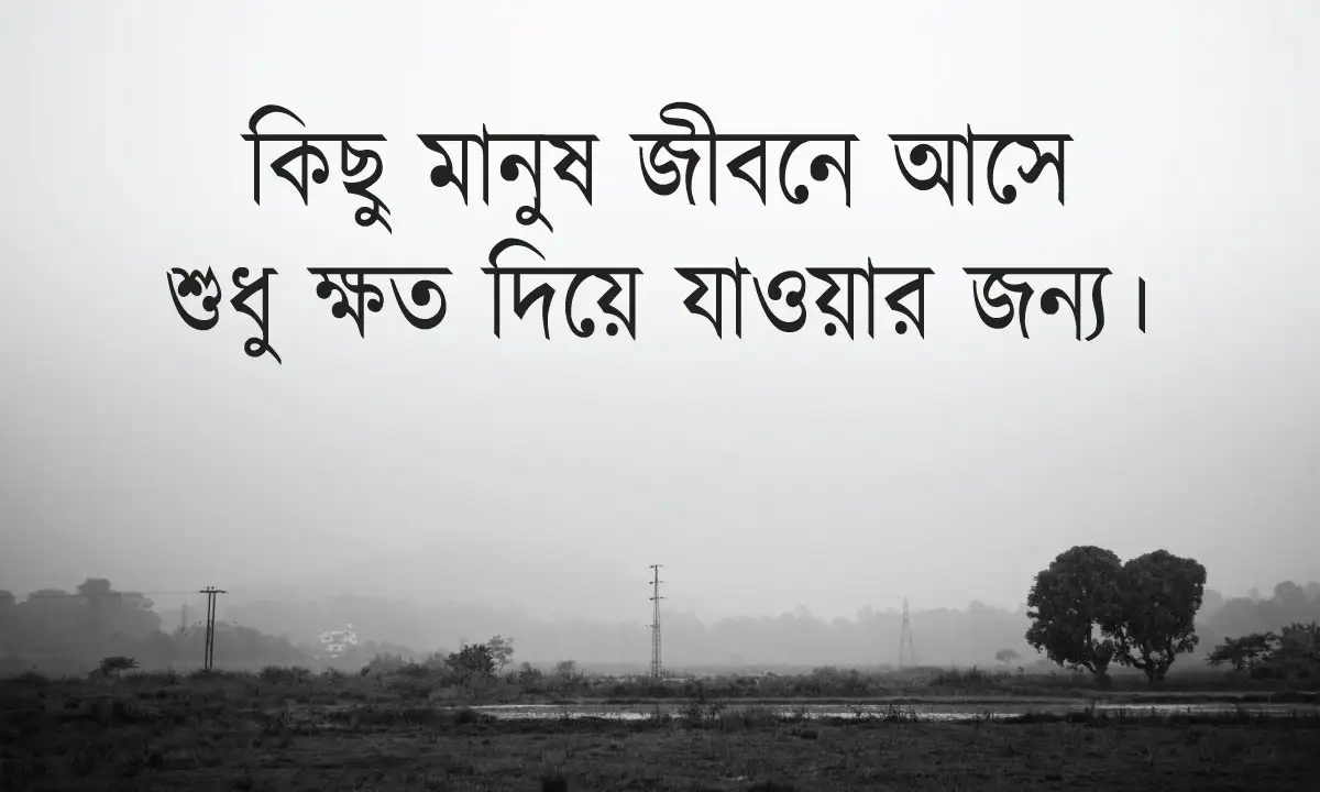 মন খারাপ নিয়ে ক্যাপশন ও স্যাড স্ট্যাটাস বাংলা